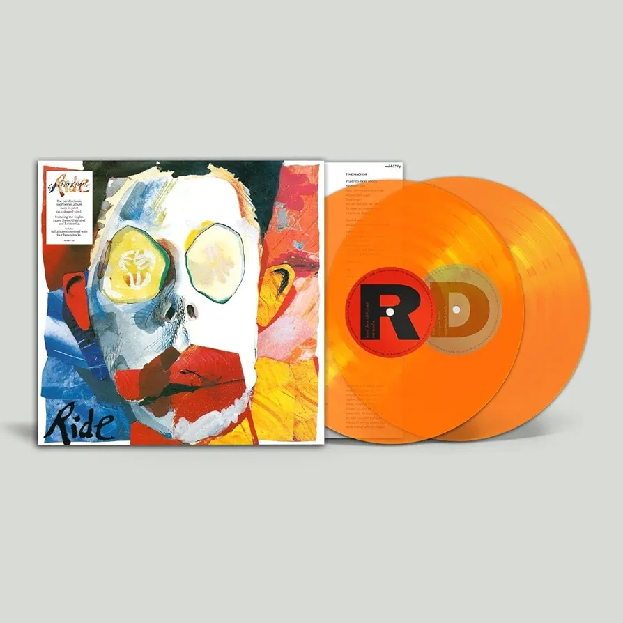 Vinilo de Ride – Going Blank Again. (Reissue-Orange Transparent). LP2