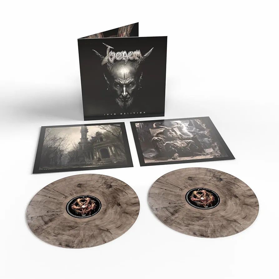 Vinilo de Venom – Into Oblivion (Negro con Efecto Smoke). LP2