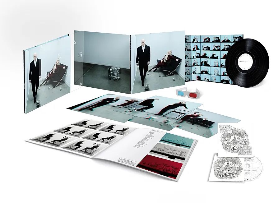 Vinilo de Fangoria – La verdad o la imaginación (Transparente). Lp+Cd