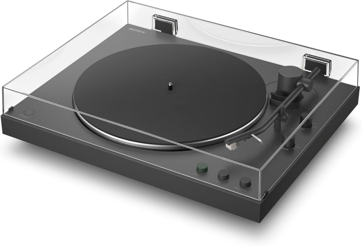 Tocadiscos Sony PS-LX3BT (Negro)