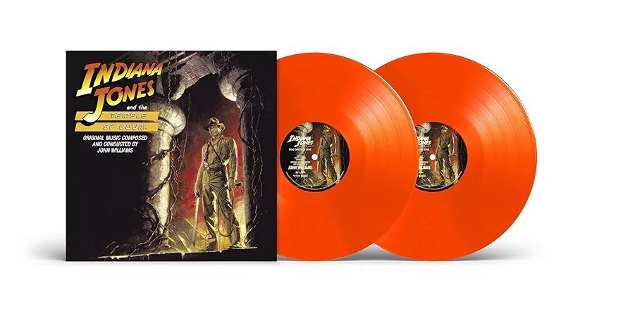 Vinilo de John Williams – Indiana Jones and the Temple of Doom (Naranja). 2LP